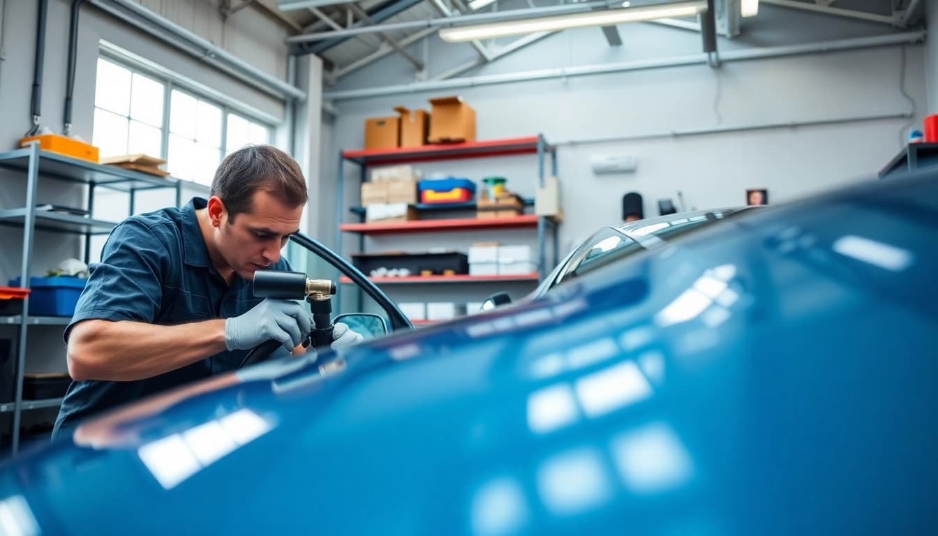 Experience top-notch auto detailing Cleveland TN with our expert technicians meticulously cleaning vehicles.