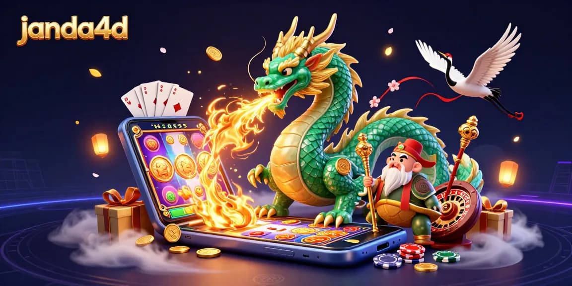Janda4d menghadirkan pengalaman bermain slot dengan naga giok dan kura-kura bijak.