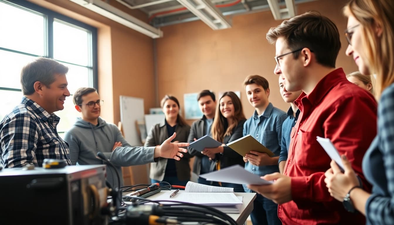 Enhance your skills with engaging low voltage training in a professional classroom setting.