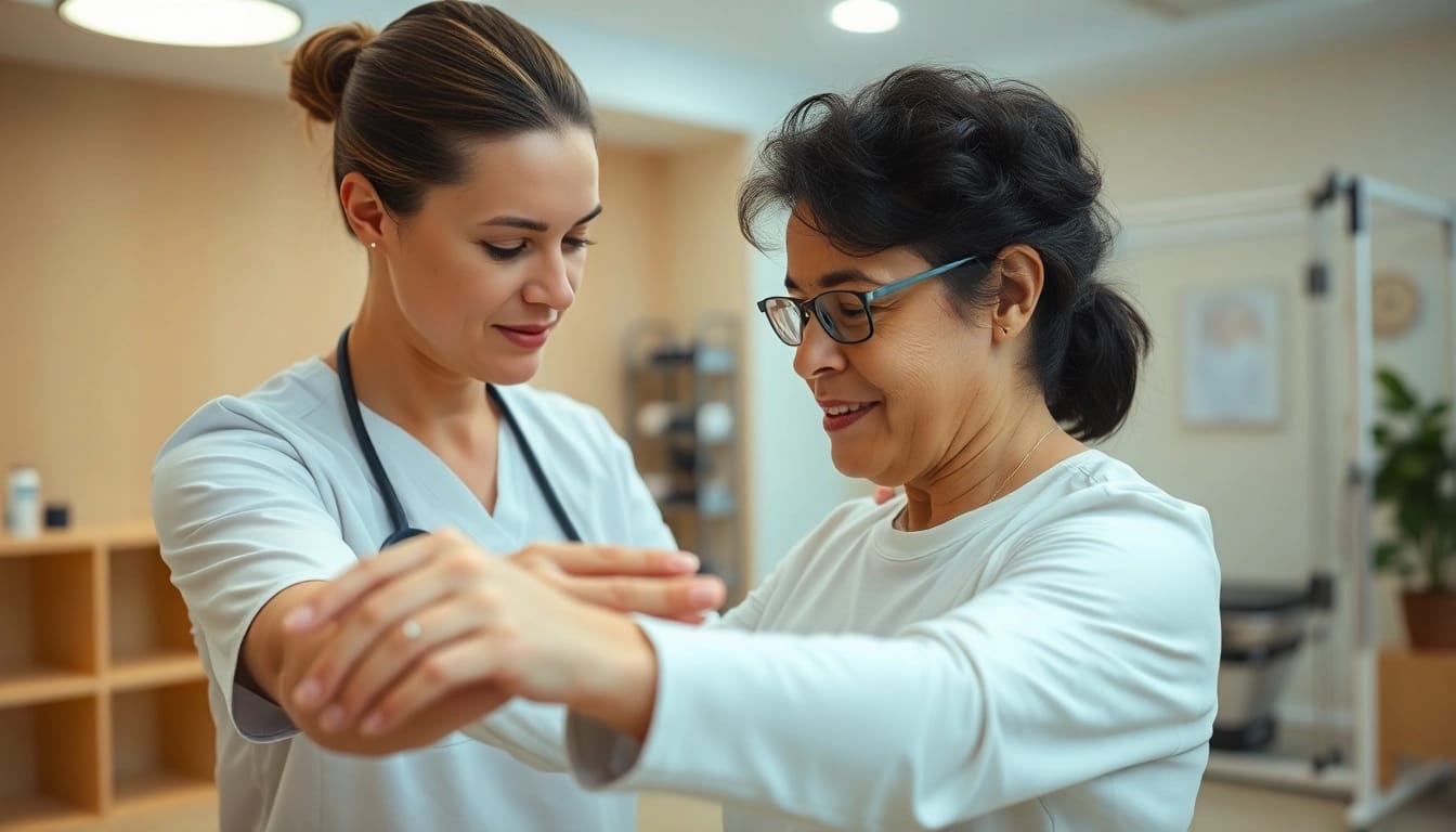 Engage with Movenetics through professional physiotherapy sessions facilitating mobility improvements.