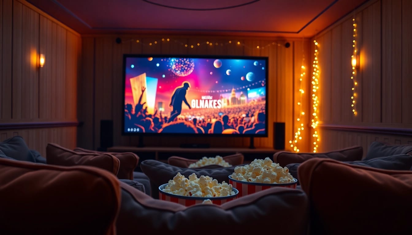 ดูหนังฟรี ในบรรยากาศที่อบอุ่นของโรงภาพยนตร์ในบ้าน.