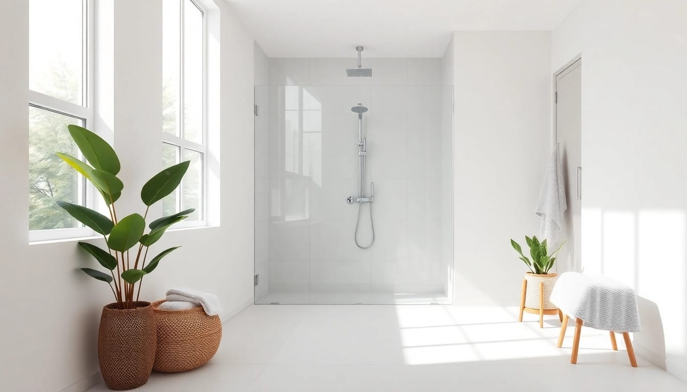 Transform your space with elegant showers Australia, featuring modern design and serene ambiance.