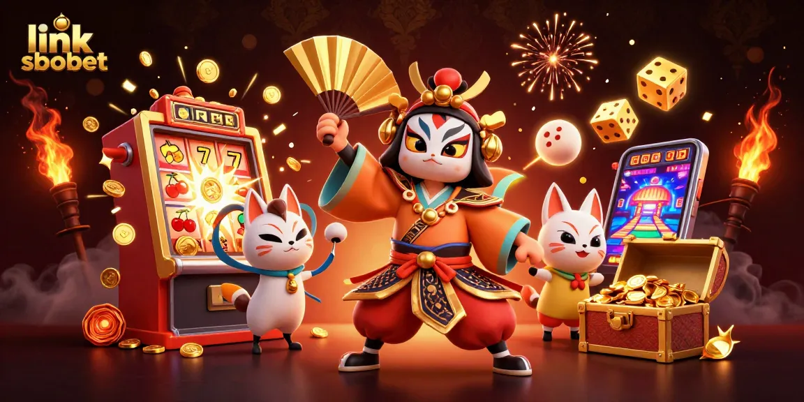 Engage with link sbobet through exciting casino adventures in our dynamic 3D illustration.