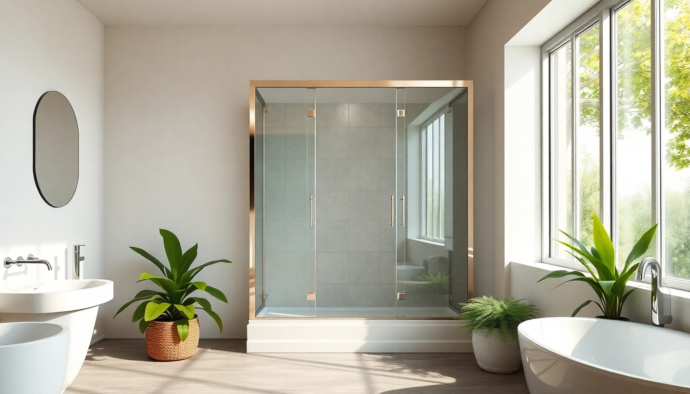 Admire sunny showers france with elegant shower cabins and bright bathroom designs.