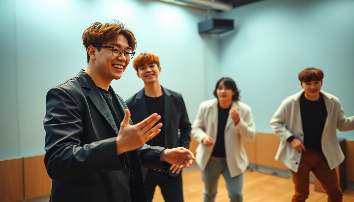 BTS news highlights members rehearsing energetically in a studio setting.