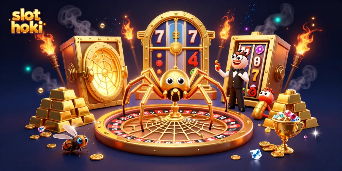 Experience thrilling slot hoki gameplay with vibrant gaming elements and dynamic characters.