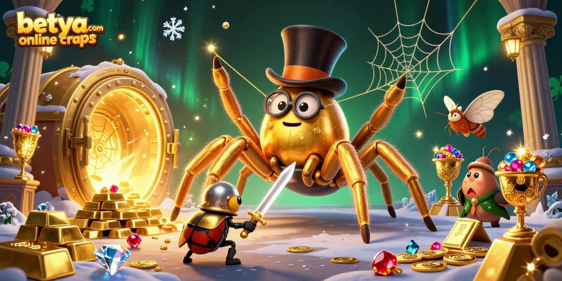 Experience thrilling action with betya.com online craps in this vibrant 3D casino illustration.
