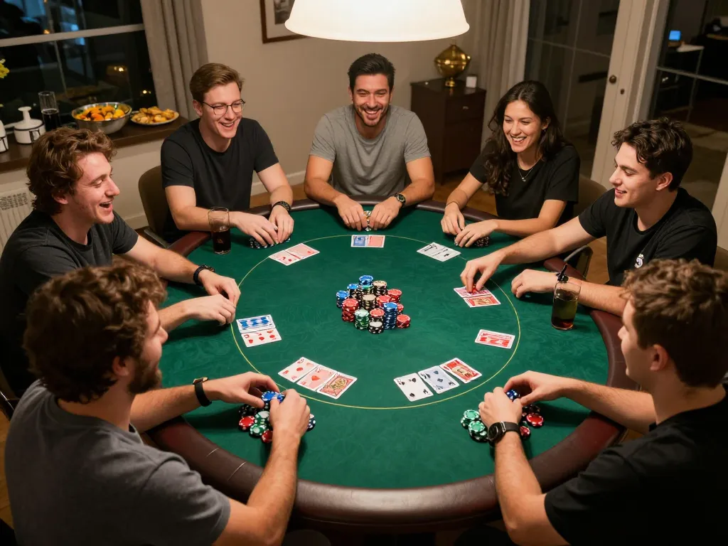 Siti di scommesse stranieri come fun and strategic home poker night with friends