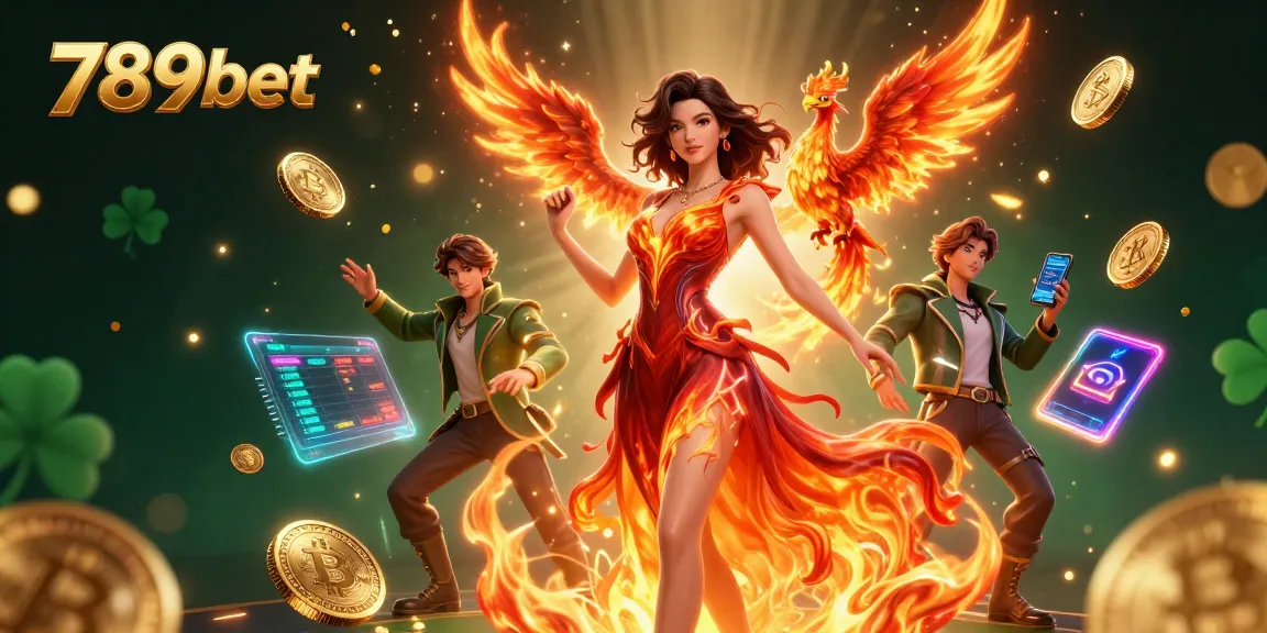 Experience the thrill of gambling at 789bet with immersive casino elements and magical characters.