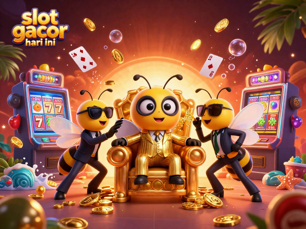 Spin the slot machines and chase jackpots at slot gacor hari ini with vibrant casino imagery.
