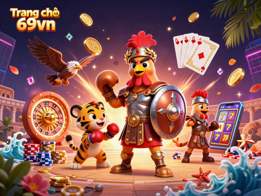 Experience the excitement at Trang chủ 69vn with thrilling games like roulette and poker in an engaging 3D arena.