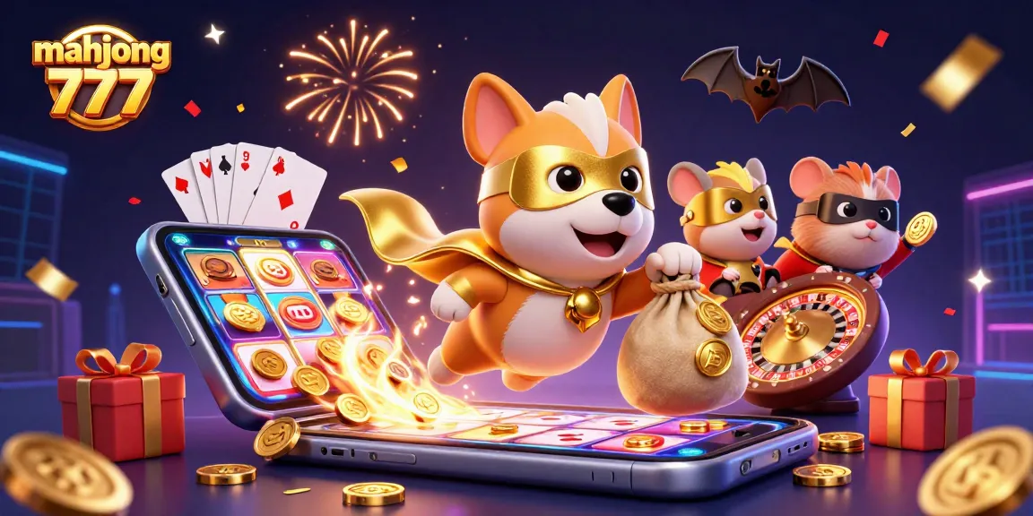 Engage with mahjong 777 gameplay, featuring vibrant characters and dynamic casino elements in an exciting casino scene.