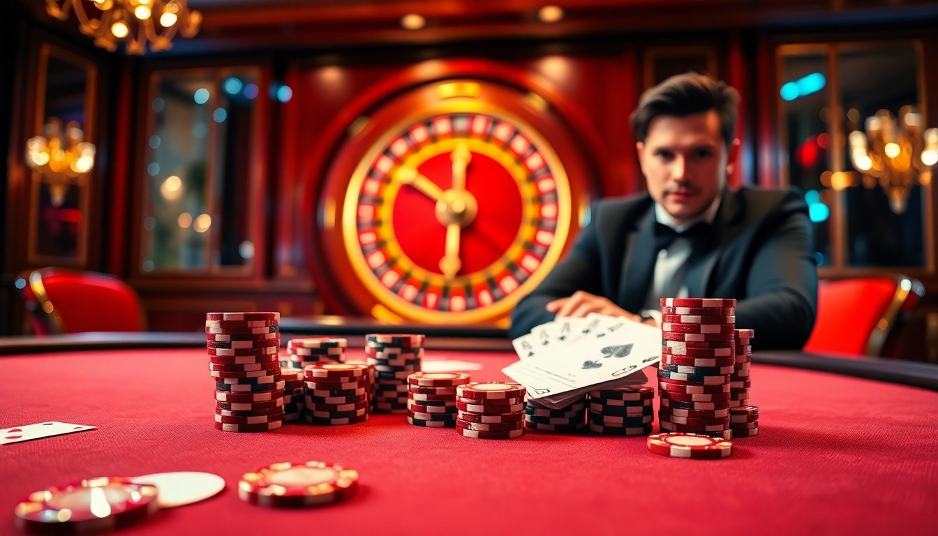 Experience Gopay88's thrilling atmosphere with vibrant casino tables and focused players.