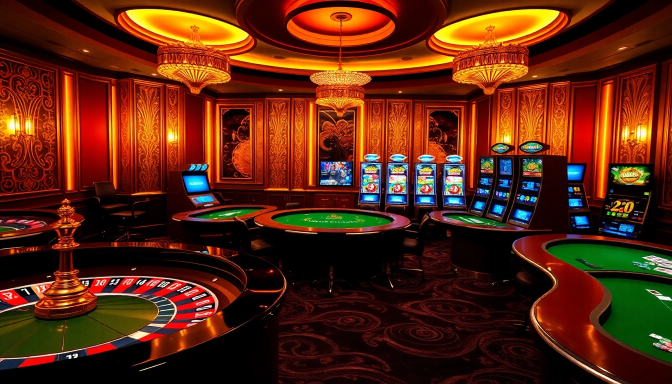 Vivez des jeux passionnants dans un casino fiable en ligne avec des machines à sous vibrantes et des tables de poker élégantes.