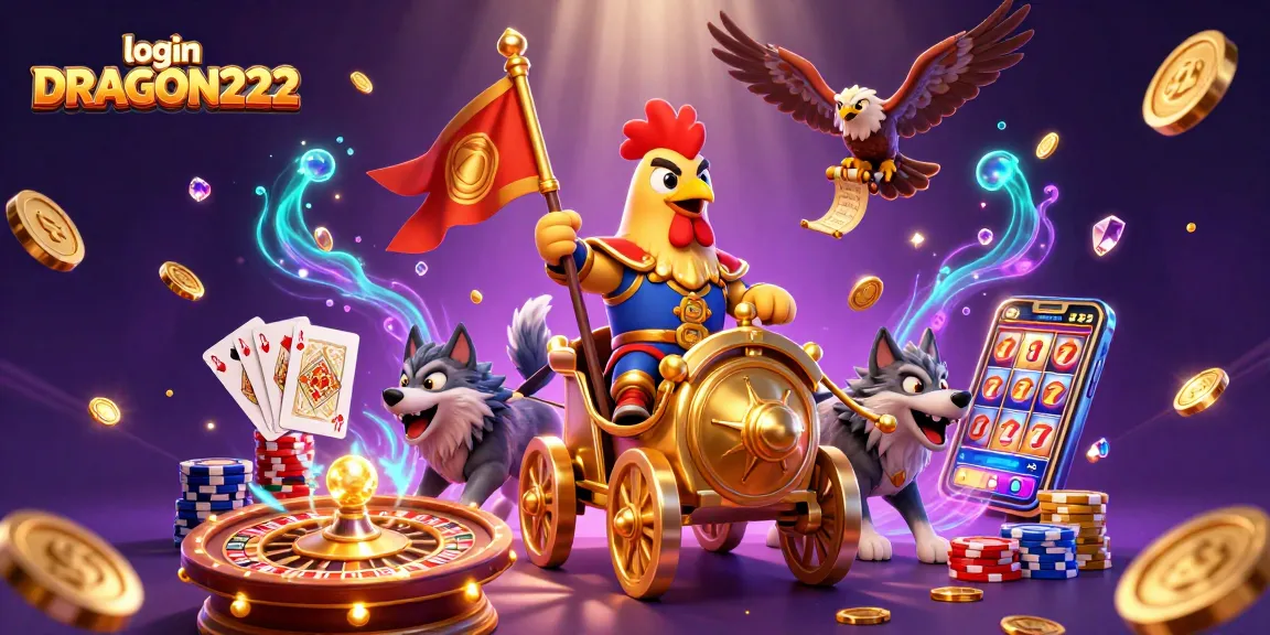 Join the excitement at login DRAGON222 with thrilling gameplay, golden coins, and dynamic casino elements.