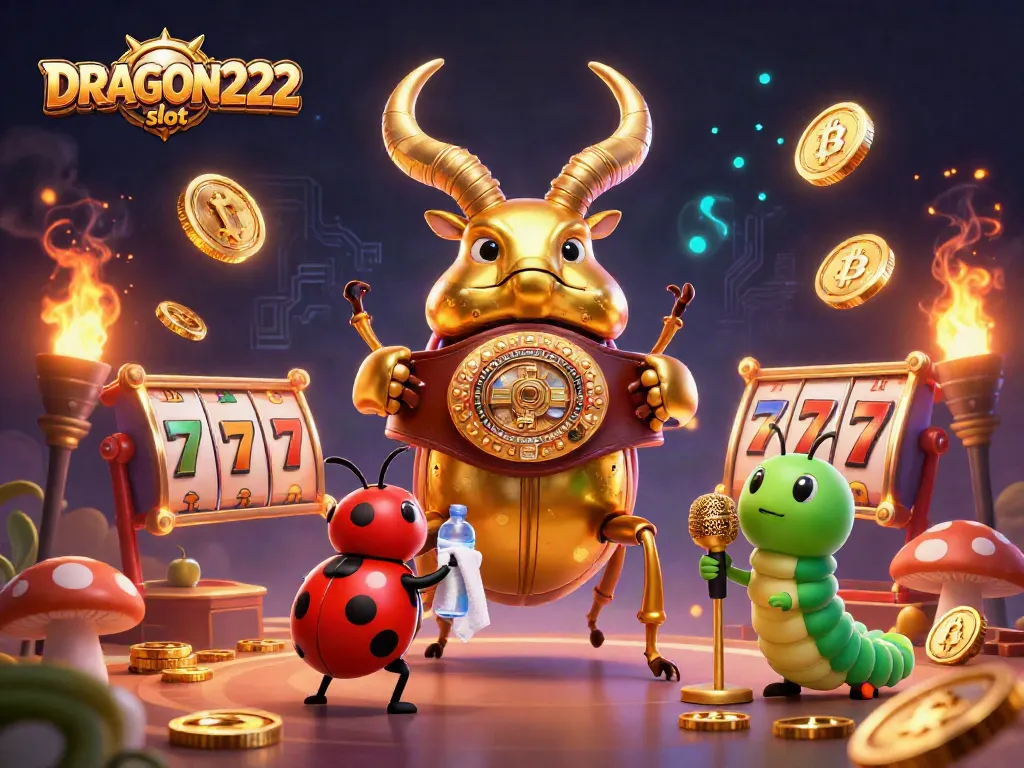 Experience the thrill of gaming with DRAGON222 slot's dynamic characters and vibrant casino elements.