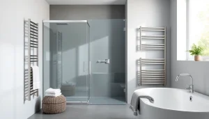 Sonni sanitär GmbH bietet hochwertige Badezimmerprodukte in einer eleganten Einrichtung.