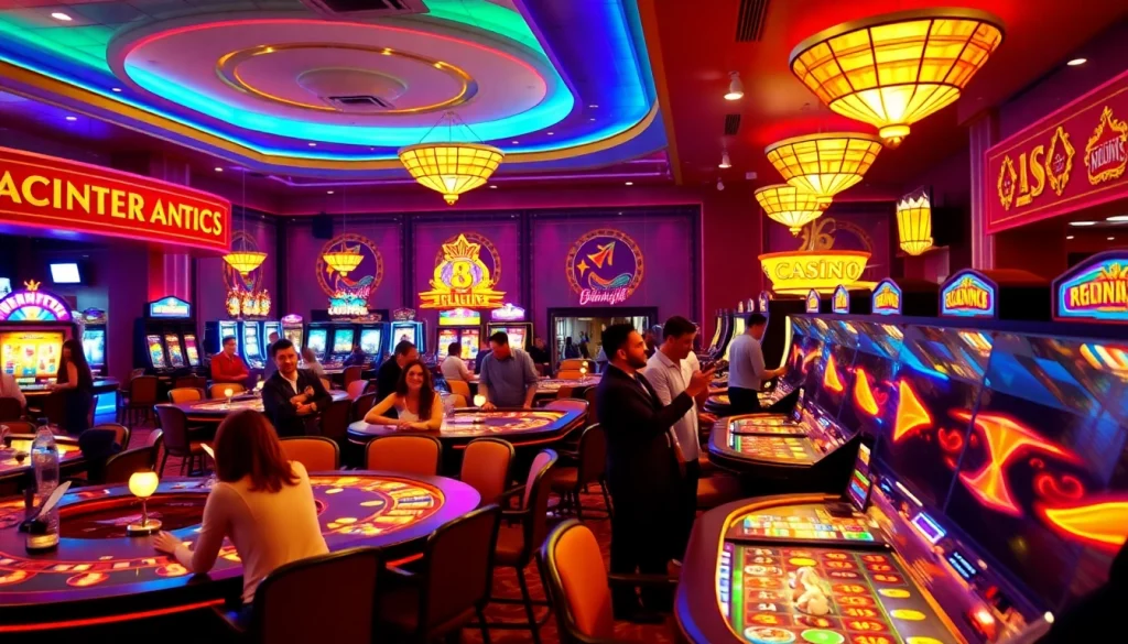 Experimente o cassino online com mesas emocionantes e jogadores animados.