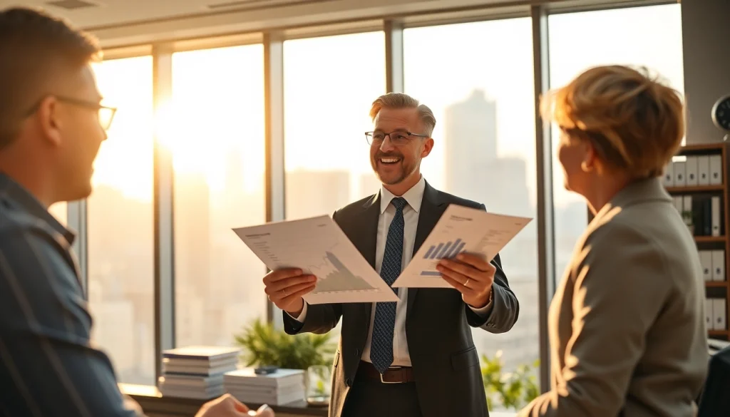 카드현금화 방법에 대해 상담하는 전문가의 모습