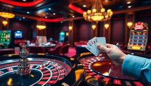 Experience the thrill of winning at https://rr88c.mobi/ with a lively casino scene featuring roulette and poker.