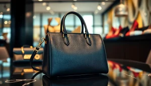 레플리카사이트에 고급스러운 가방을 선보이는 매력적인 이미지