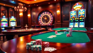 Découvrez l'excitation du casino fiable en ligne avec des jeux de roulette et de poker vibrants.